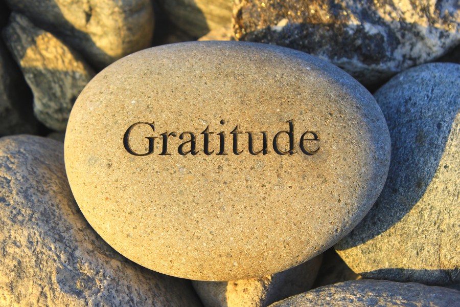 gratitude rock